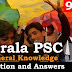 Kerala PSC General Knowledge Question and Answers - 95