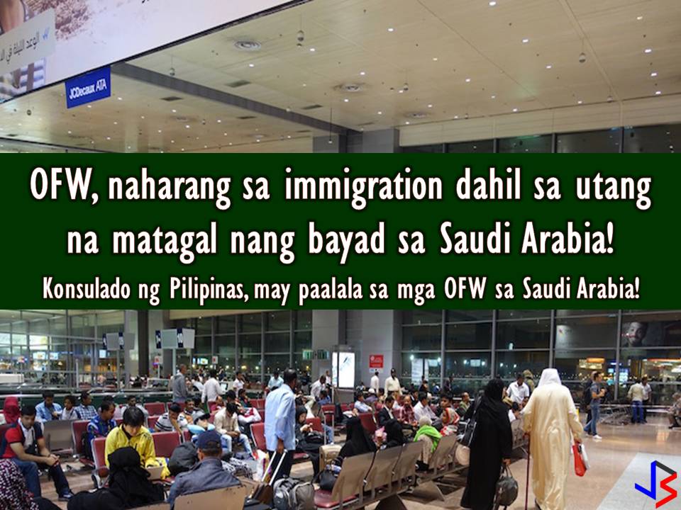 Saudi Arabia is one country where migrants worker cannot easily come and go if their records are not cleared be it for crimes, violations, or even debt. This is what happened to an Overseas Filipino Worker (WHO) who is supposedly scheduled for vacation last month but barred from leaving the airport due to four-year-old debt that he said he already settled.  In GMA News, OFW Ernesto Guillamon from Caloocan City said he has been held in immigration because of his debt way back in 2014. According to Guillamon, he was about to board his flight when he was stopped by an immigration officer who told him that his Iqama or residence permit was "blocked" and that he has to get clearance first before he could be allowed to leave Saudi Arabia.  Guillamon admitted that in 2014, he and his friends loaned from a lending company. He loaned SAR3,000 and use the money for his house construction in the Philippines. But he said, he already paid his debt.   The problem arises when he know very recently that the collector did not remit his payment. He was also surprised that his debt accumulates interest up to SAR15,000 or around P200,000. Worse, he learned from friends that the person in charge of the collection has gone missing.  While clearing his name, the Philippine Consulates allowed him to temporarily stay within its premises while his case was pending. Because of the problem, Consul General Edgar Badajos advised OFWs to avoid debts if they can and cautioned OFWs against swindlers.