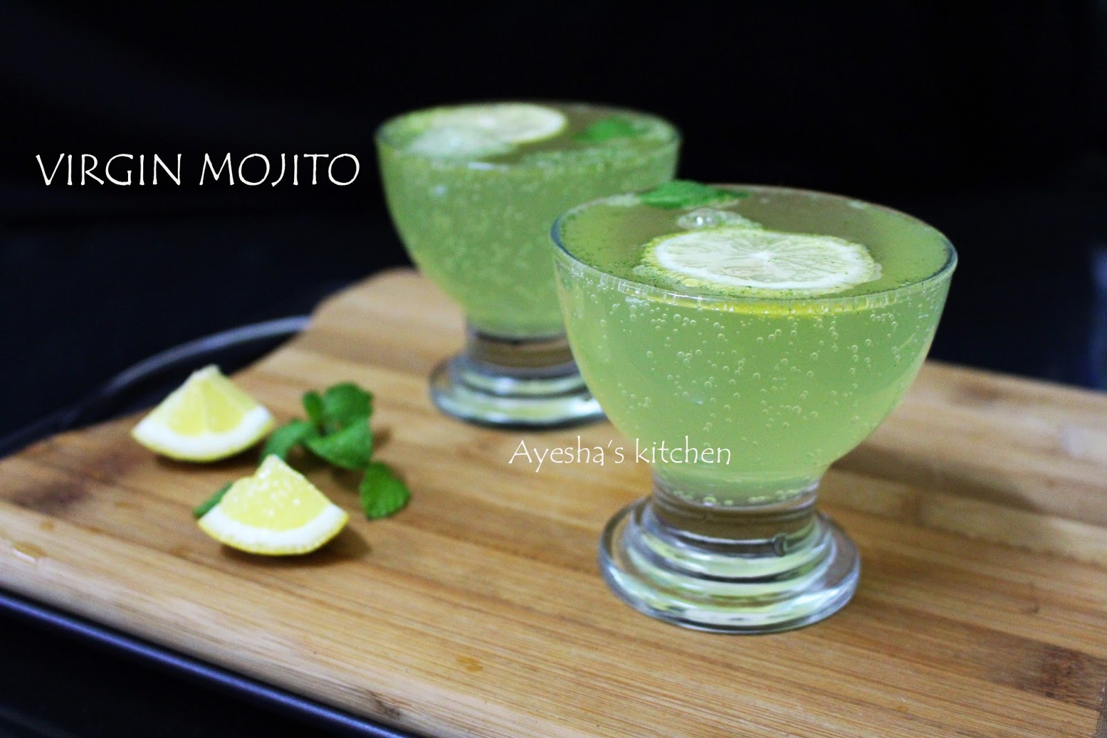 VIRGIN MOJITO PARTY DRINK / MOCKTAIL / MOJITO Chicken Recipes