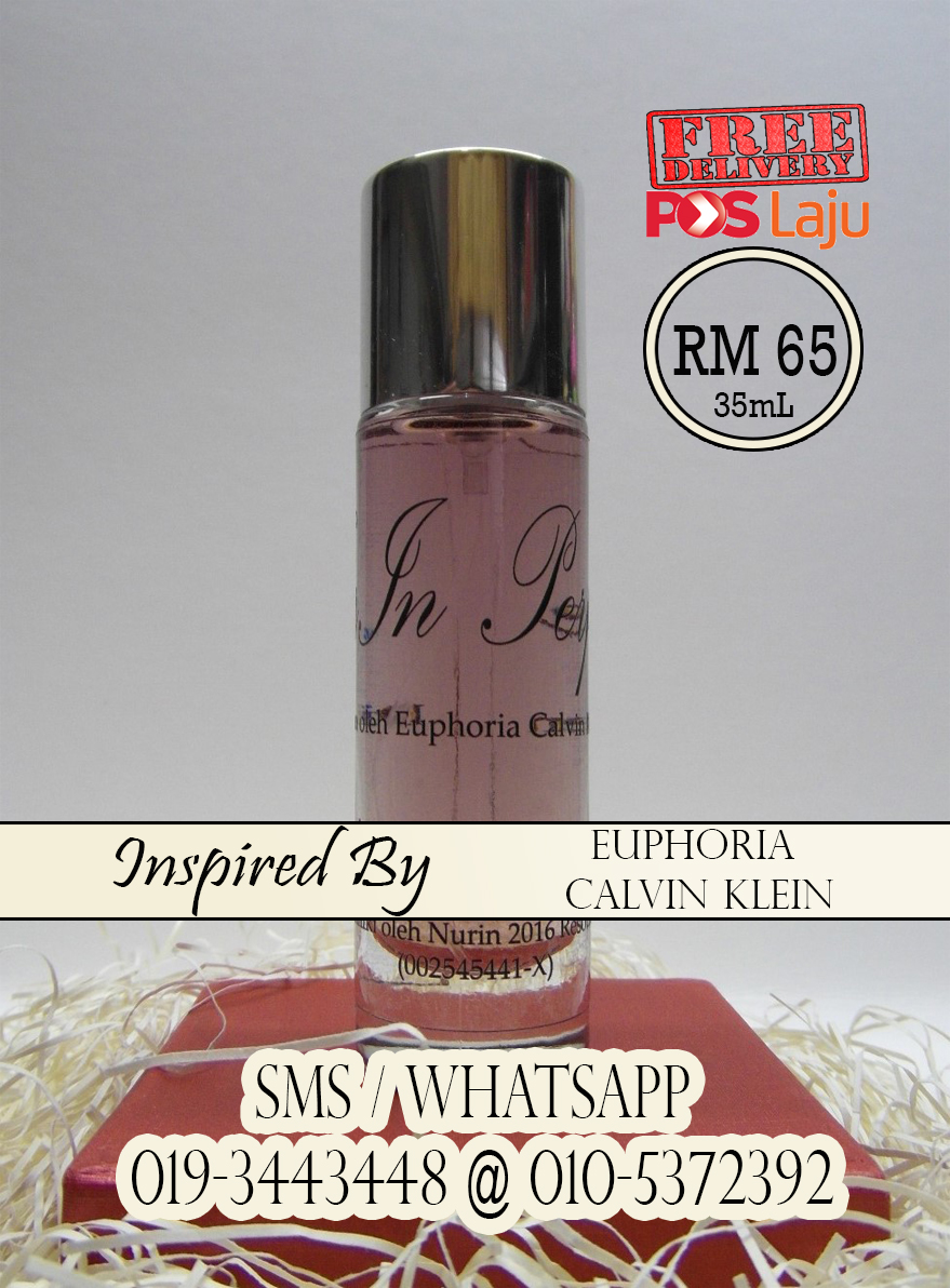 Nurin Resources Free Pos Edp Perfume Inspired By Euphoria Calvin