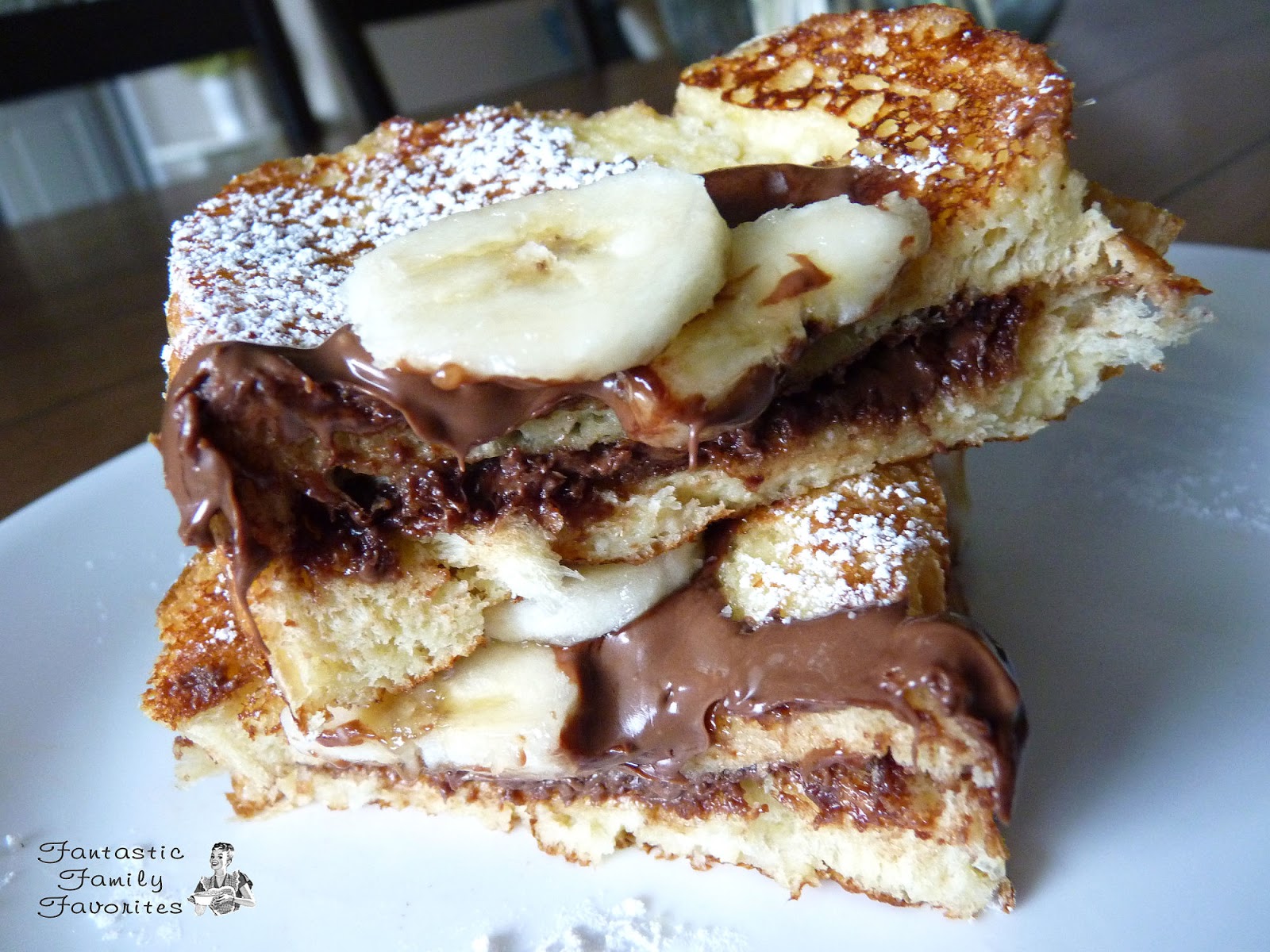 Fantastic Family Favorites Nutella Stuffed French Toast