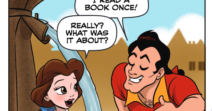 extraterrestre Cerebro El cuarto La Bella y la Bestia de Disney - Blog: Nuevos cómics de las Princesas Disney