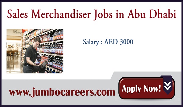 Urgent Sales Merchandiser Jobs In Abu Dhabi With Salary Upto AED3000 urgent-sales-merchandiser-jobs-in-abu-dhabi-with-salary-upto-aed3000