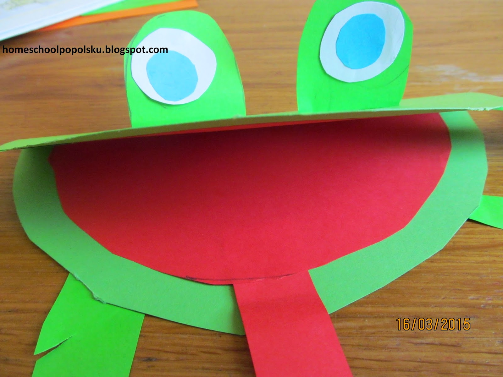 Jak Zrobic Zabe Z Origami homeschoolpopolsku: żaby z papieru