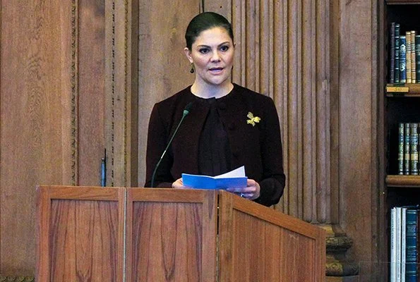 Queen Silvia, Crown Princess Victoria and Prince Daniel attended a seminar for Holocaust Memorial Day