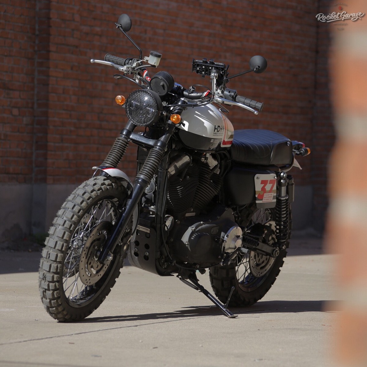Mandrill Sportster Scrambler RocketGarage Cafe Racer Magazine