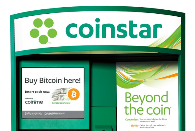 Coinme Empowers Coinstar kiosk for Bitcoin Buying!