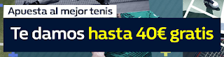 William Hill promocion 40 euros mejor tenis 26-27 septiembre William Hill promocion 40 euros mejor tenis 26-27 septiembre