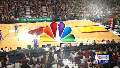 NBA 2K13 NBC Overlay and Watermark Mod