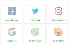 Cara Membuat Widget Social Media Responsive Cara Membuat Widget Social Media Responsive