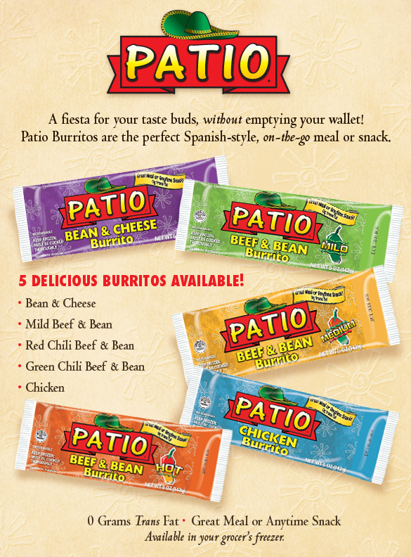 Heck Of A Bunch PATIO Burritos Review and Giveaway
