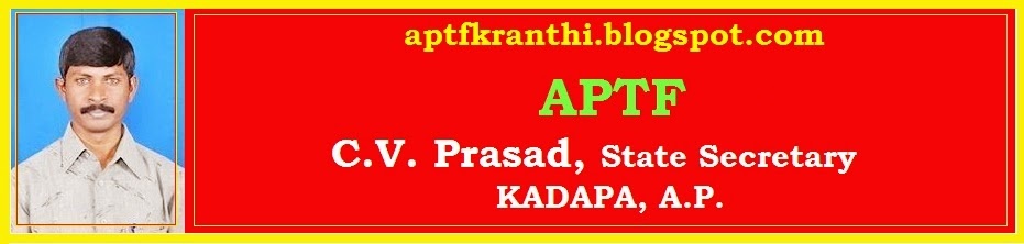 CV Prasad's Aptfkranthi.blogspot.com
