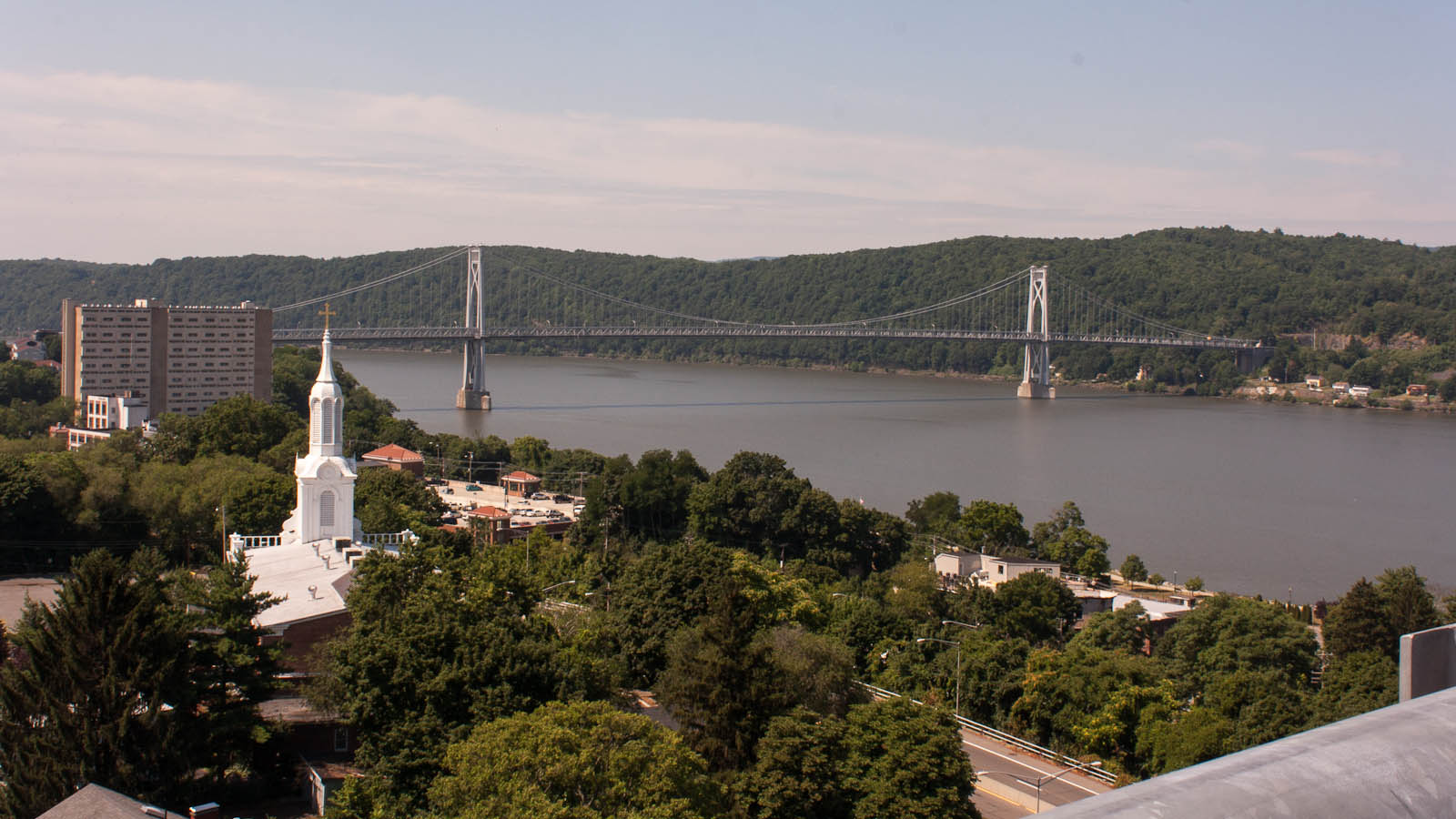 Life, On A Bridged MidHudson Bridge, PoughkeepsieHighland, NY