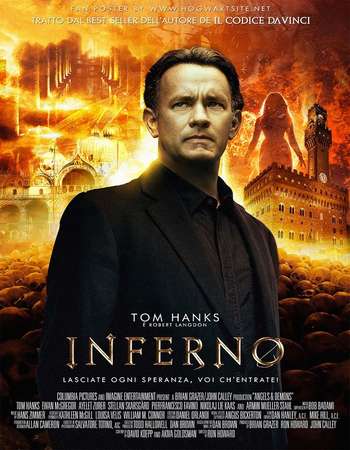 Poster Of Inferno 2016 English 700MB HDCAM x264 Free Download Watch Online downloadhub.in