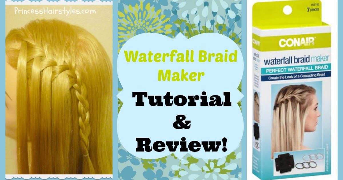 Waterfall Braid Maker Tutorial Review Hairstyles For
