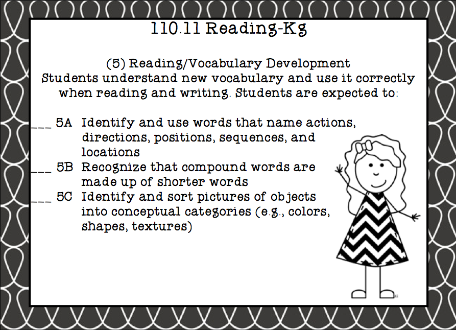 TEKS For SLPs Kindergarten All Y all Need TEKS For SLPs Kindergarten All Y all Need