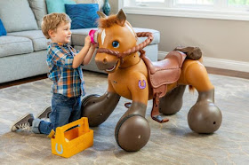 interactive ride on pony