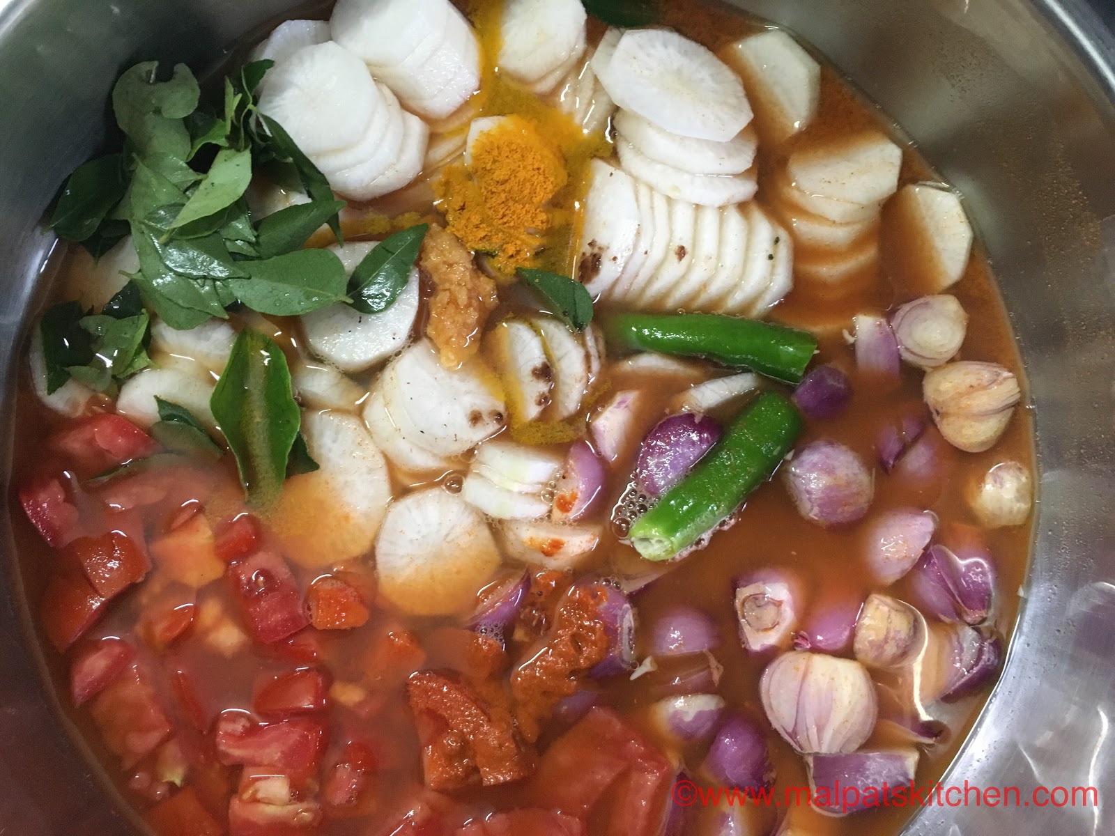 PRESSURE COOKER SAMBAR, how to make a quick Sambar in Pressure Cooker