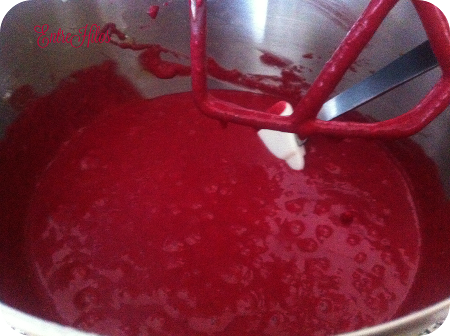 Red velvet sin colorantes