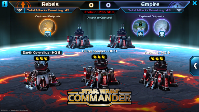 Star Wars Commander v4.1.0.8149 Apk Full Version
