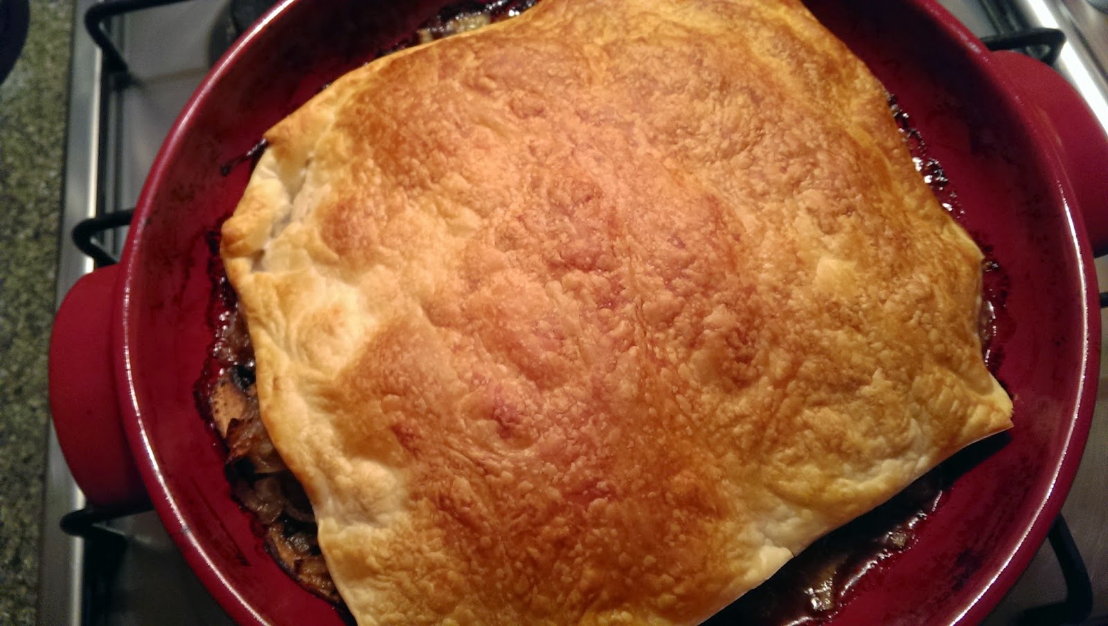 eat quaff laugh Caramelised Onion And Mushroom Tarte Tatin