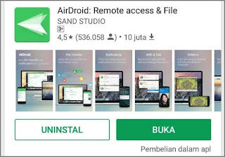 Mengendalikan Hp Android dari PC Laptop 1