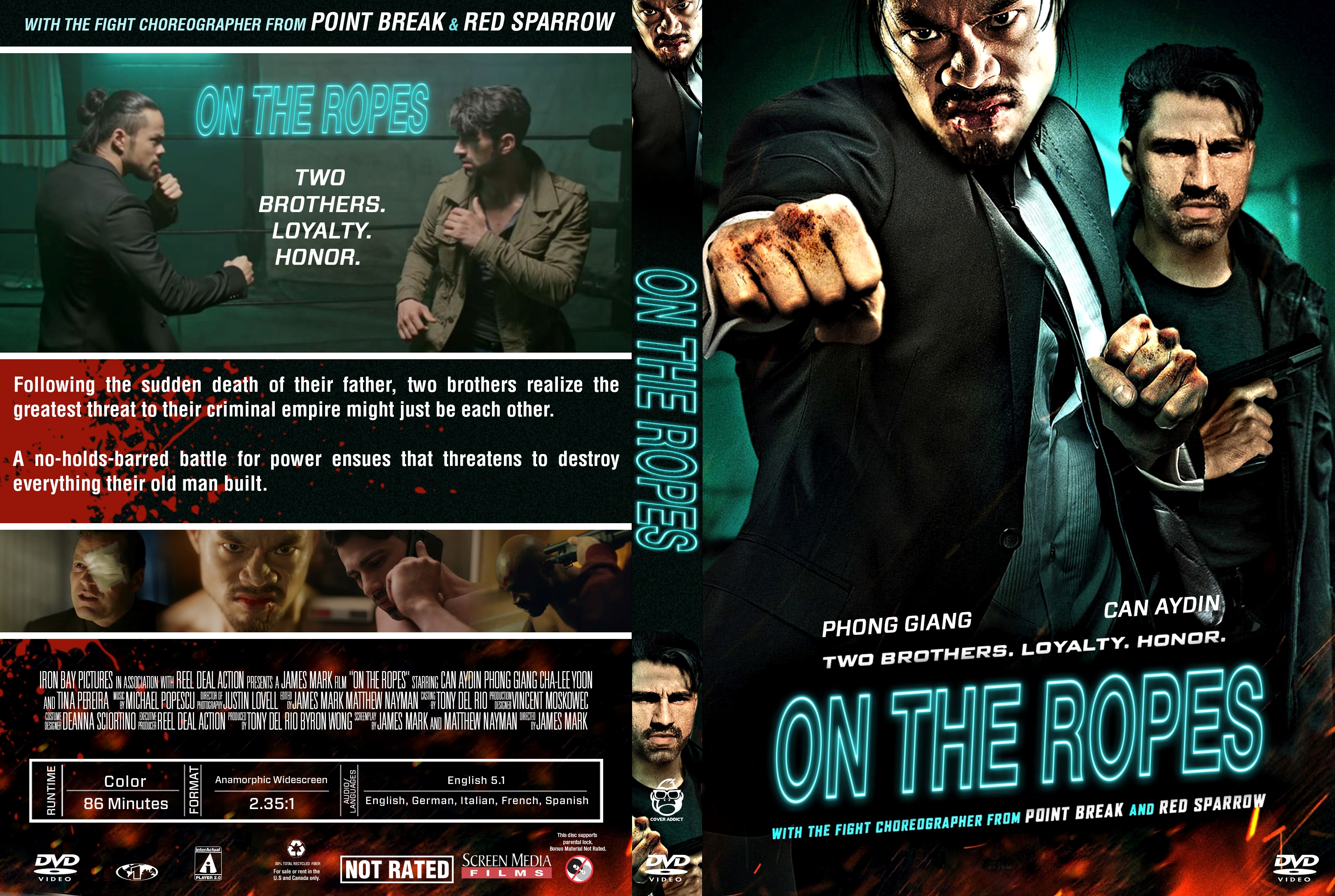 On The Ropes DVD Cover | Cover Addict - Free DVD, Bluray Covers and Movie Posters