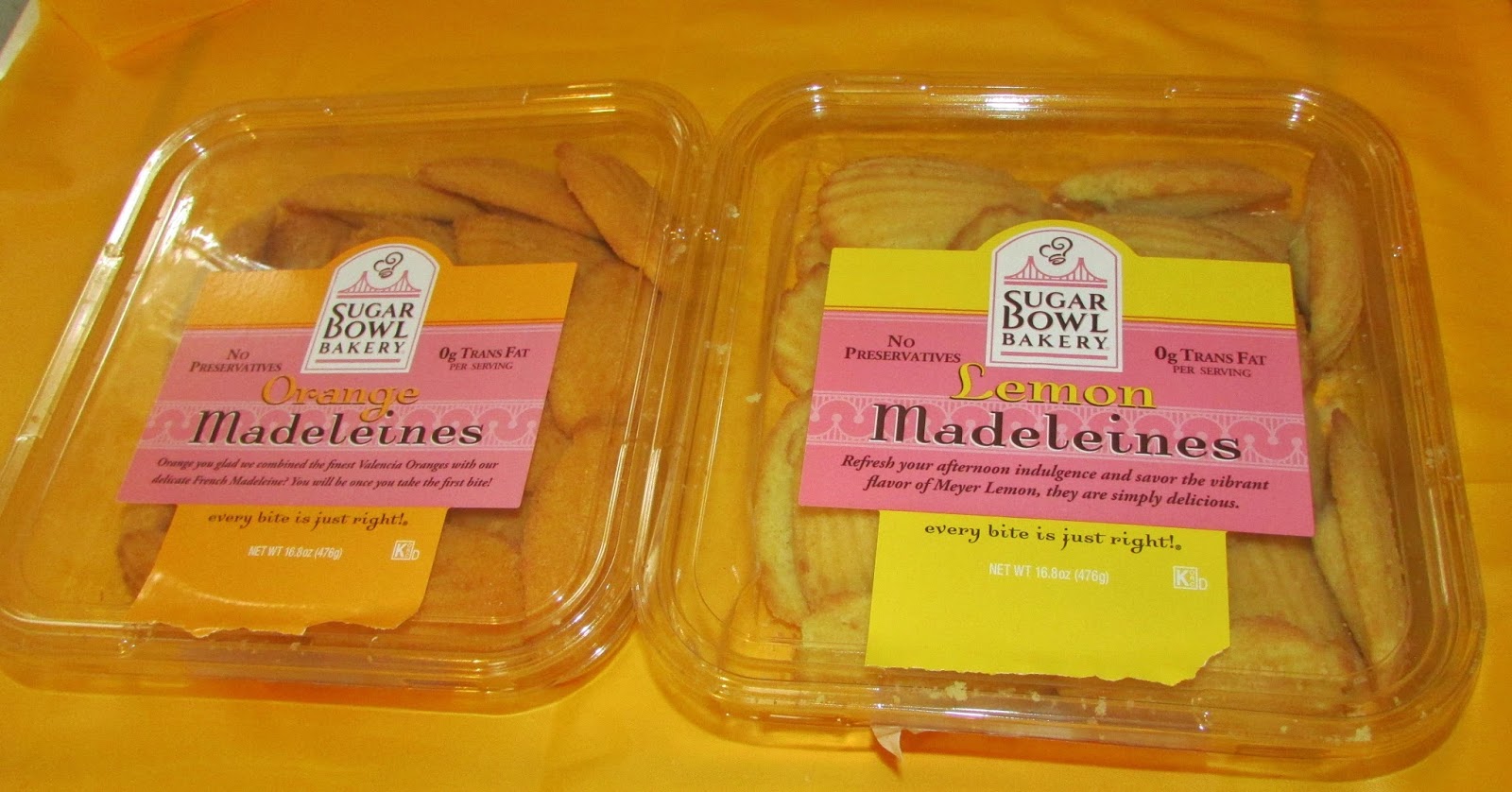 Heck Of A Bunch Sugar Bowl Bakery Madeleines Cookie Review