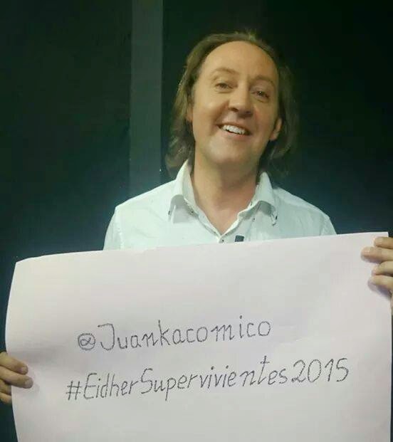 Juanka cómico, si a Supervivientes 2015 de Telecinco, por su hijo Eidher