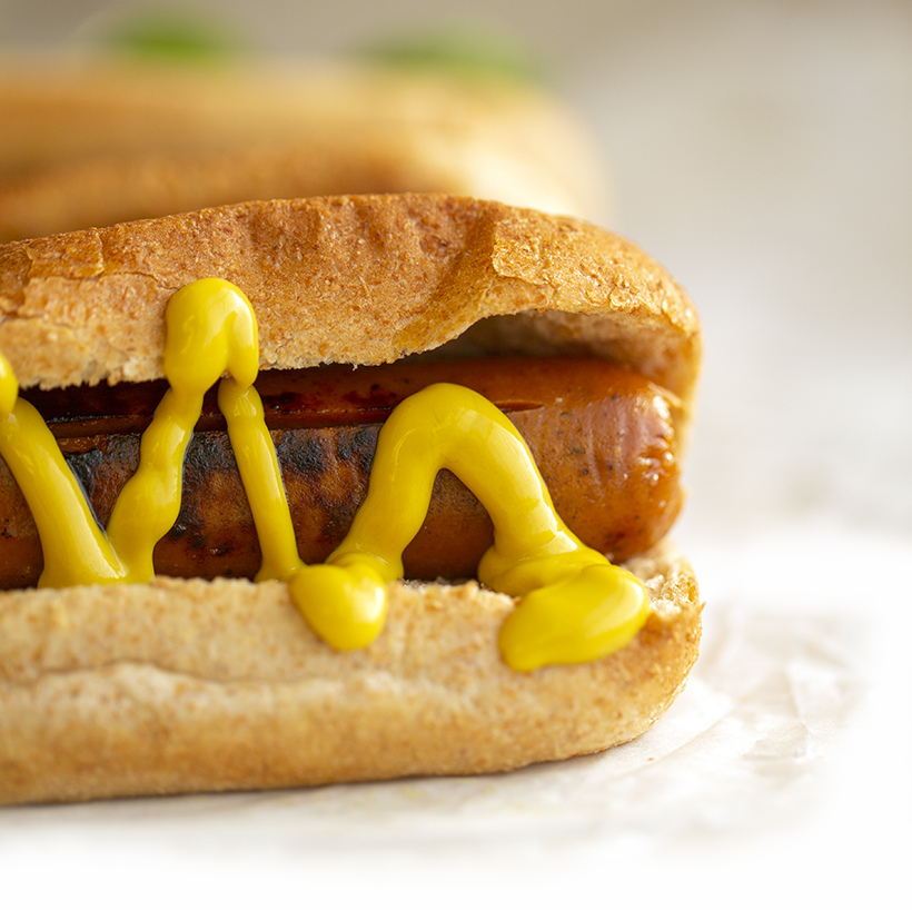 Vegan Frankfurter Hot Dogs