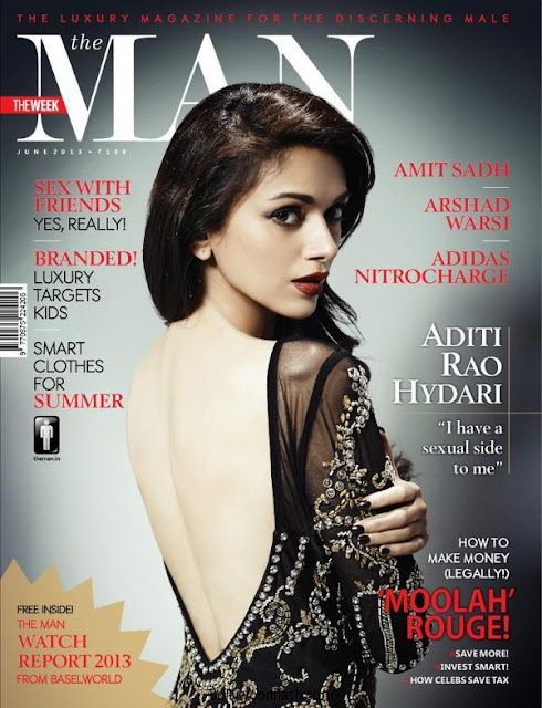 Aditi Rao Hydari On The Cover Of The Man -June Magazine