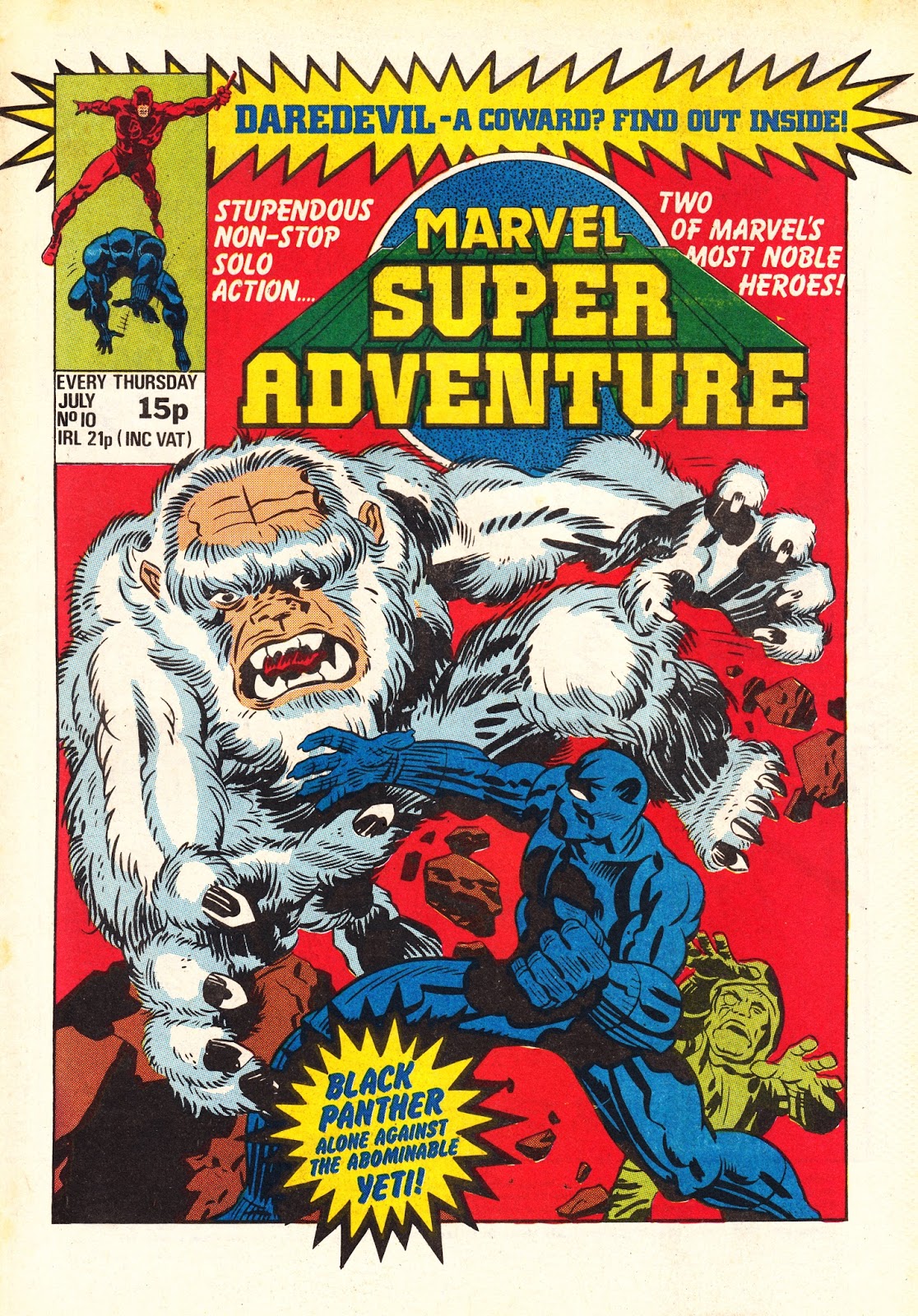 STARLOGGED GEEK MEDIA AGAIN 1981 MARVEL SUPER ADVENTURE PART THREE (Marvel UK)
