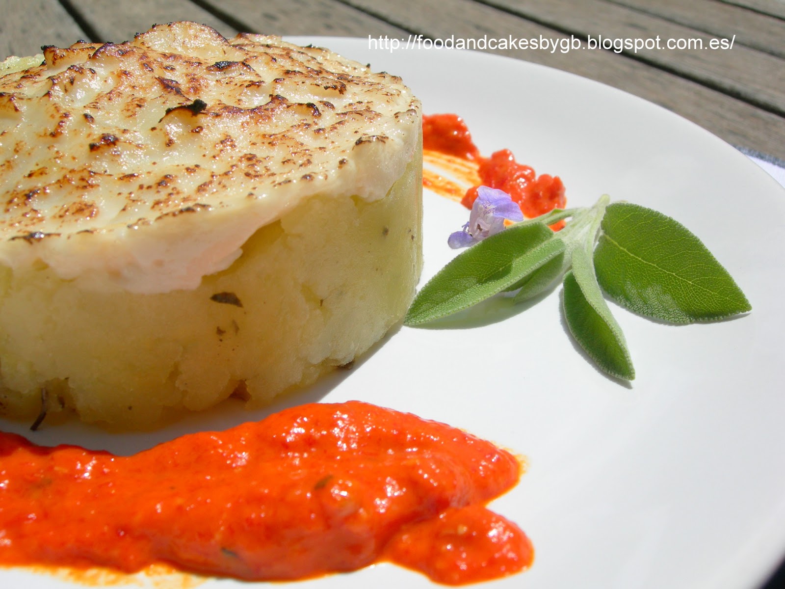 FOOD \u0026 CAKES: Falsa brandada de bacalao con patatas y crema de ...