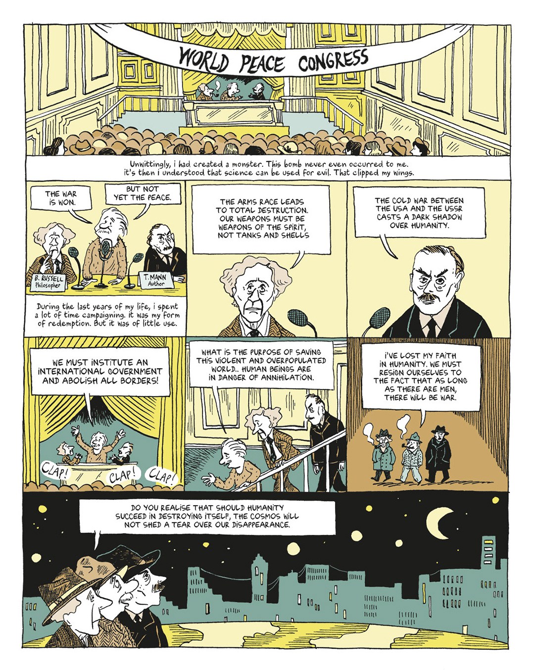 Einstein’s Brilliant and Unusual Life, in a Graphic Novel