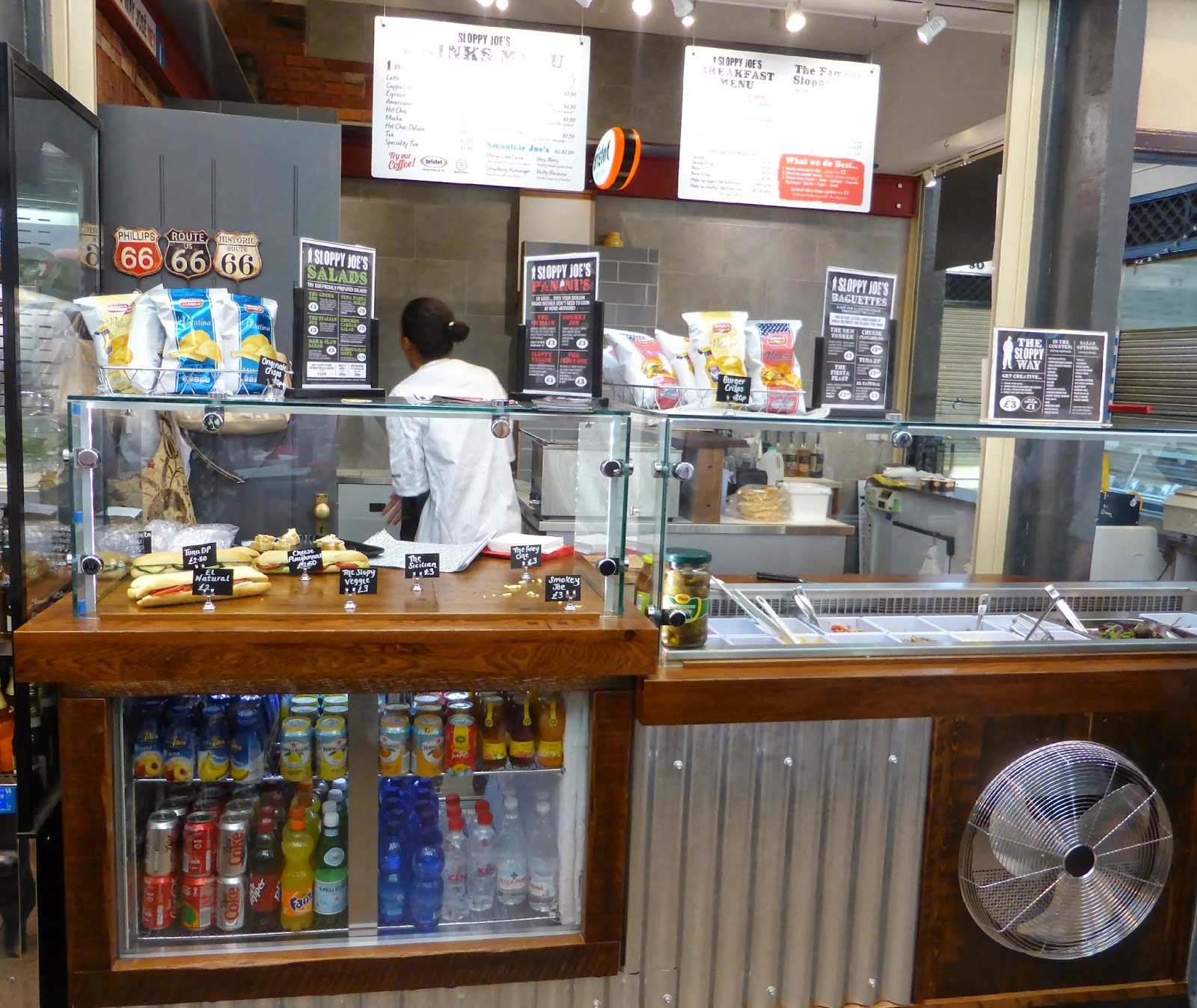 Sloppy Joe's Deli and Sandwich Bar New Girl in Toon