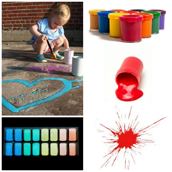 25 WAYS FOR KIDS TO PLAY WITH CHALK- tons of ideas! These are awesome!