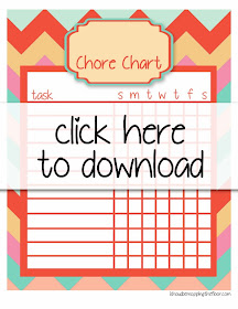 Free Printable Chore Charts I Should Be Mopping The Floor