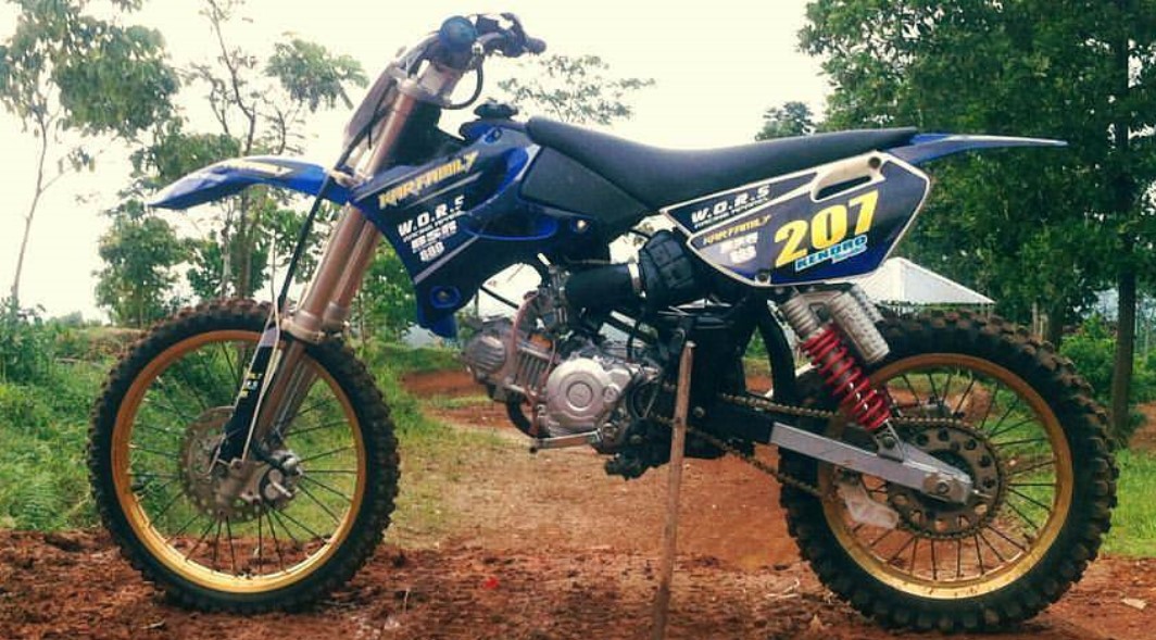 Kumpulan Gambar Modifikasi  Motor Trail  Bebek Modif Jupiter 