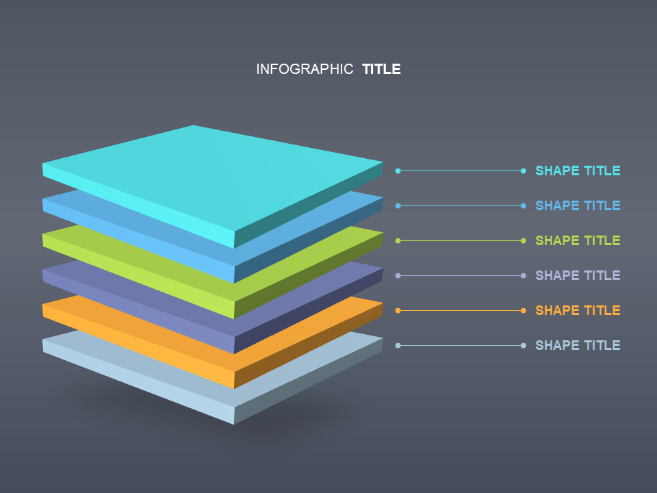 Vertical Layers PowerPoint Templates PowerPoint Free