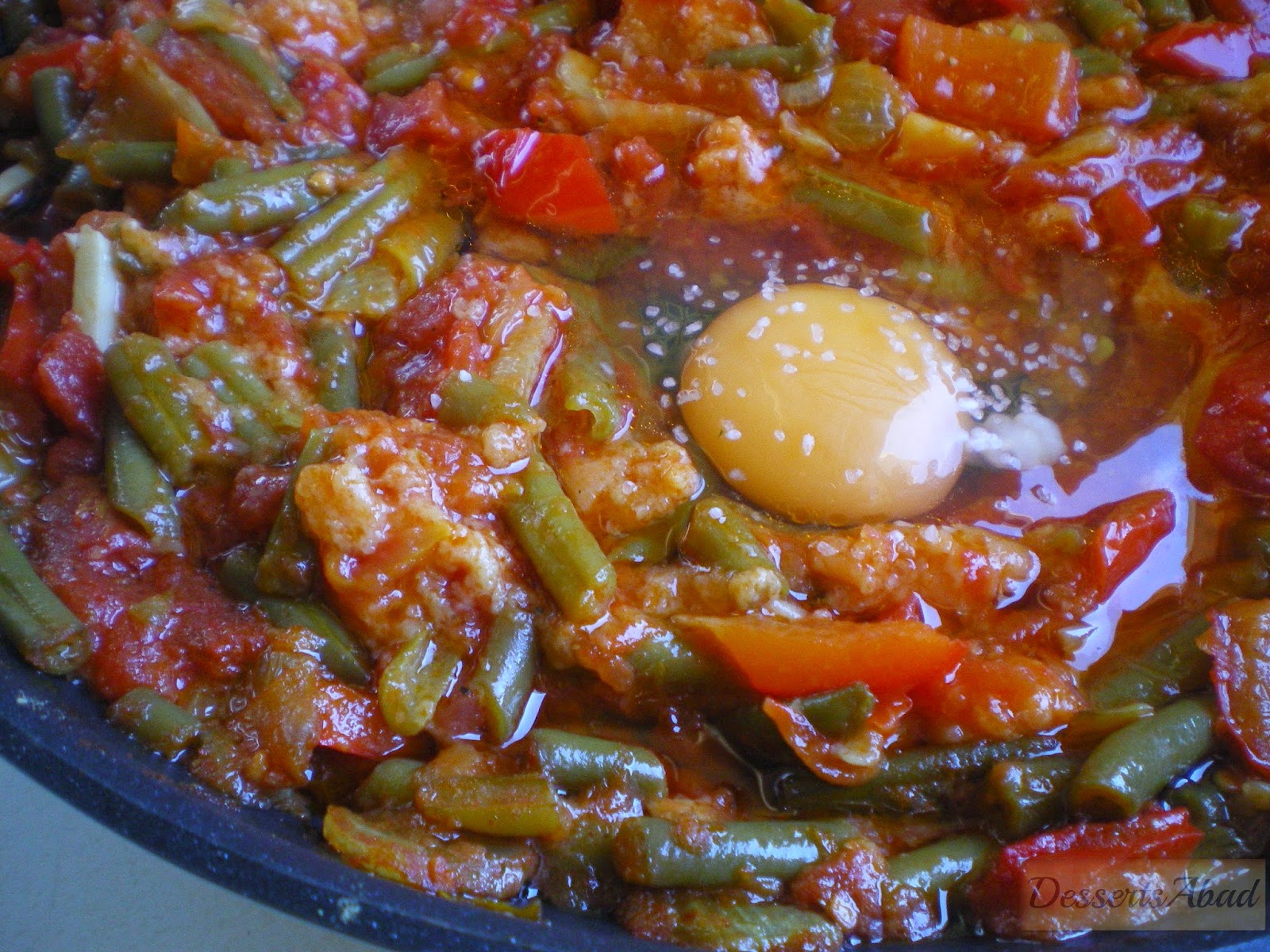 Shakshuka antes de hornear