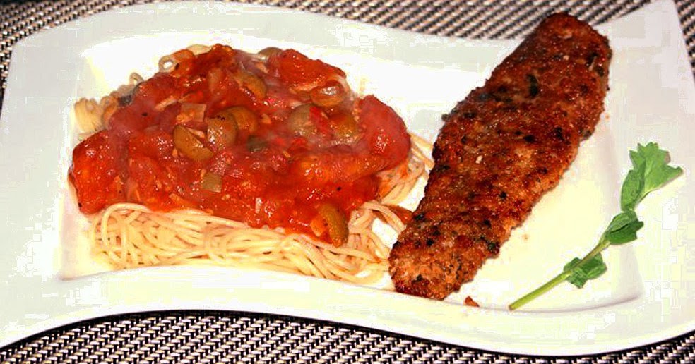 Karin&amp;#39;s Recipe: Italian Style Schnitzel with Spaghetti &amp; Tomato Sauce