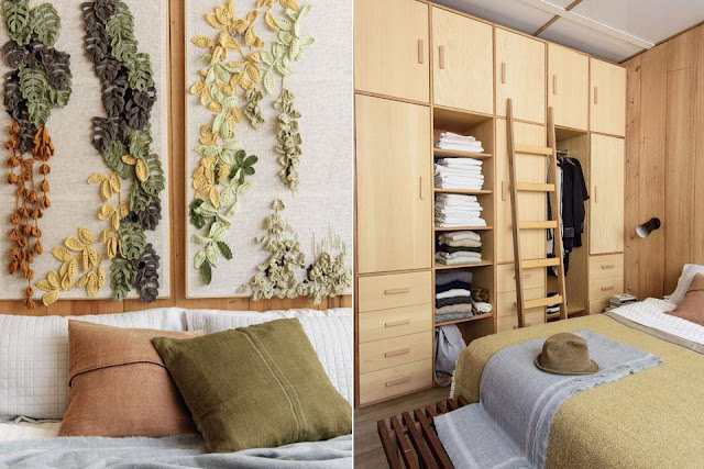 Home in coastal Spain = boho oasis-style - bedroom 2 ou found this photo on BoHoHome.com @bohosusan. It originated on EspacioLiving.com Photos by Pompi Gutnisky
