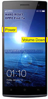 Hard Reset Oppo Find 7a Recovery Mode