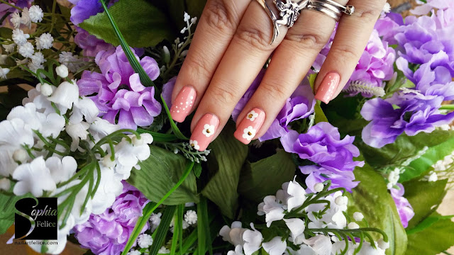 nail art fiore di primavera 02