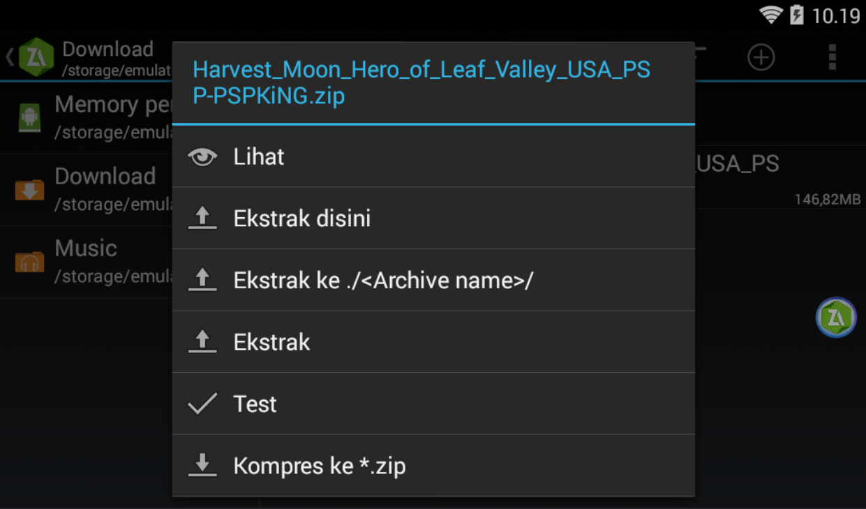 Cara Ekstrak File .RAR .ZIP di Android Menggunakan ZArchiver Cara Ekstrak File .RAR .ZIP di Android Menggunakan ZArchiver
