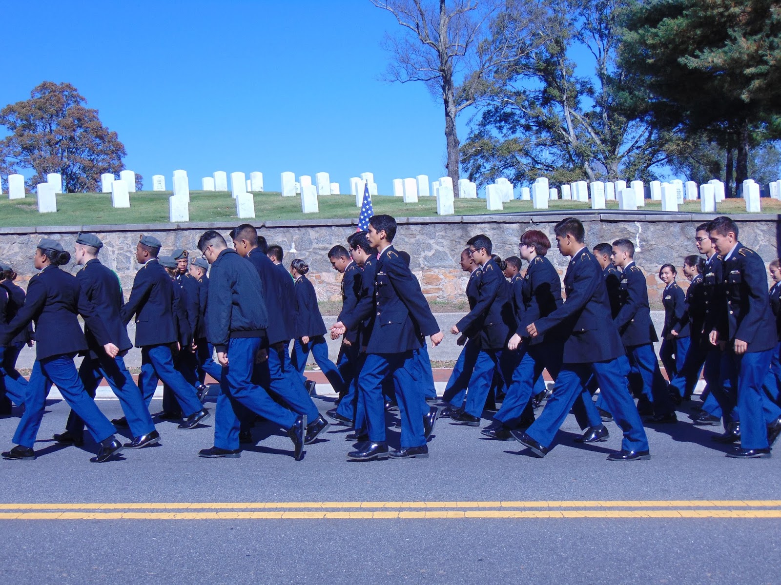 OSBORNE HIGH SCHOOL JROTC CORPS OF CADETS. MARIETTA, GA ARMY JROTC