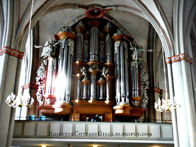Saint Marien's Church Marburg Germany Organ inside saint marien's church