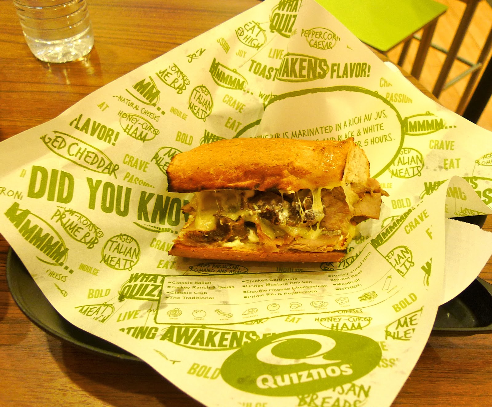 Sumptuous Sundays Quiznos