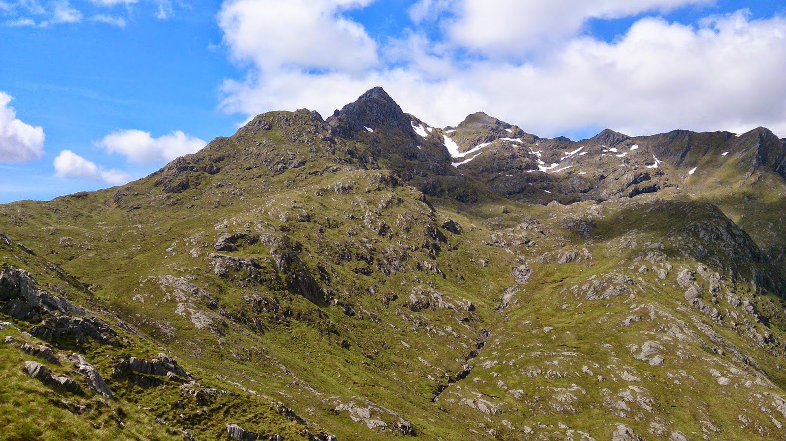 Summit to smile about.....: At Forcan last...The Saddle and Sgurr na ...