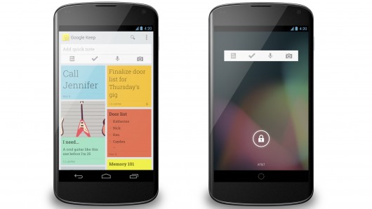google keep android wear